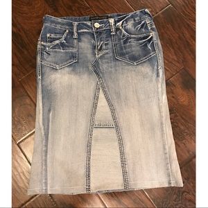 🔸SOLD🔸Twentyone Black by Rue 21 Jean Skirt