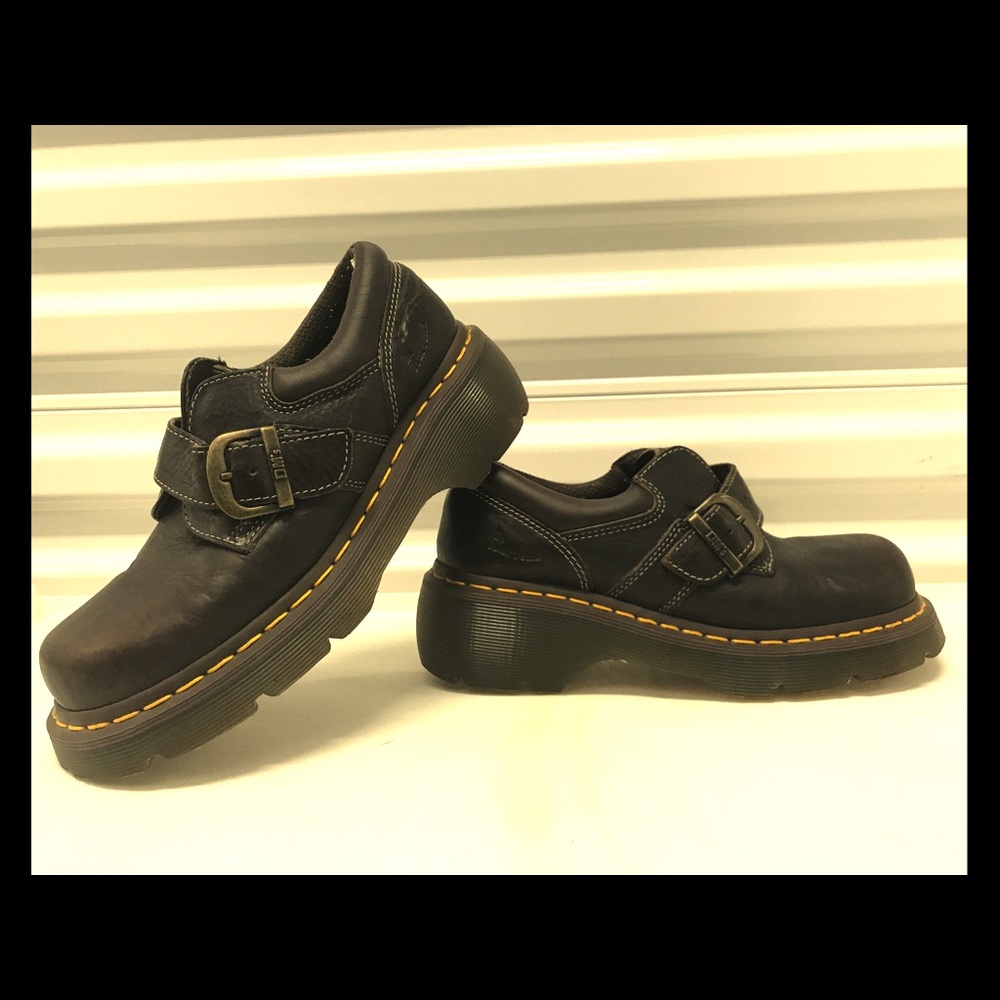 ✨sale✨Dr Martens Woman's Brown Leather Shoes