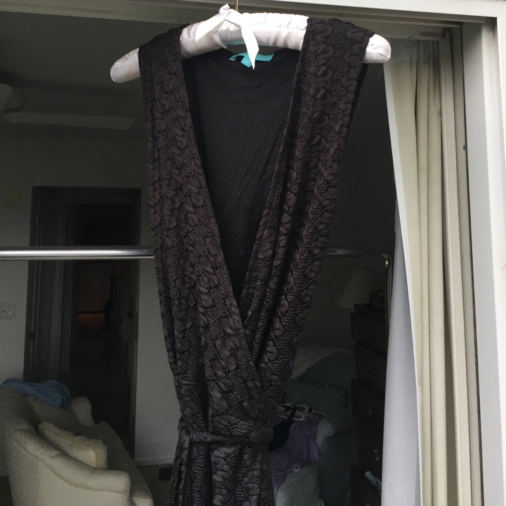 Melissa Odabash Black Dee Kaftan