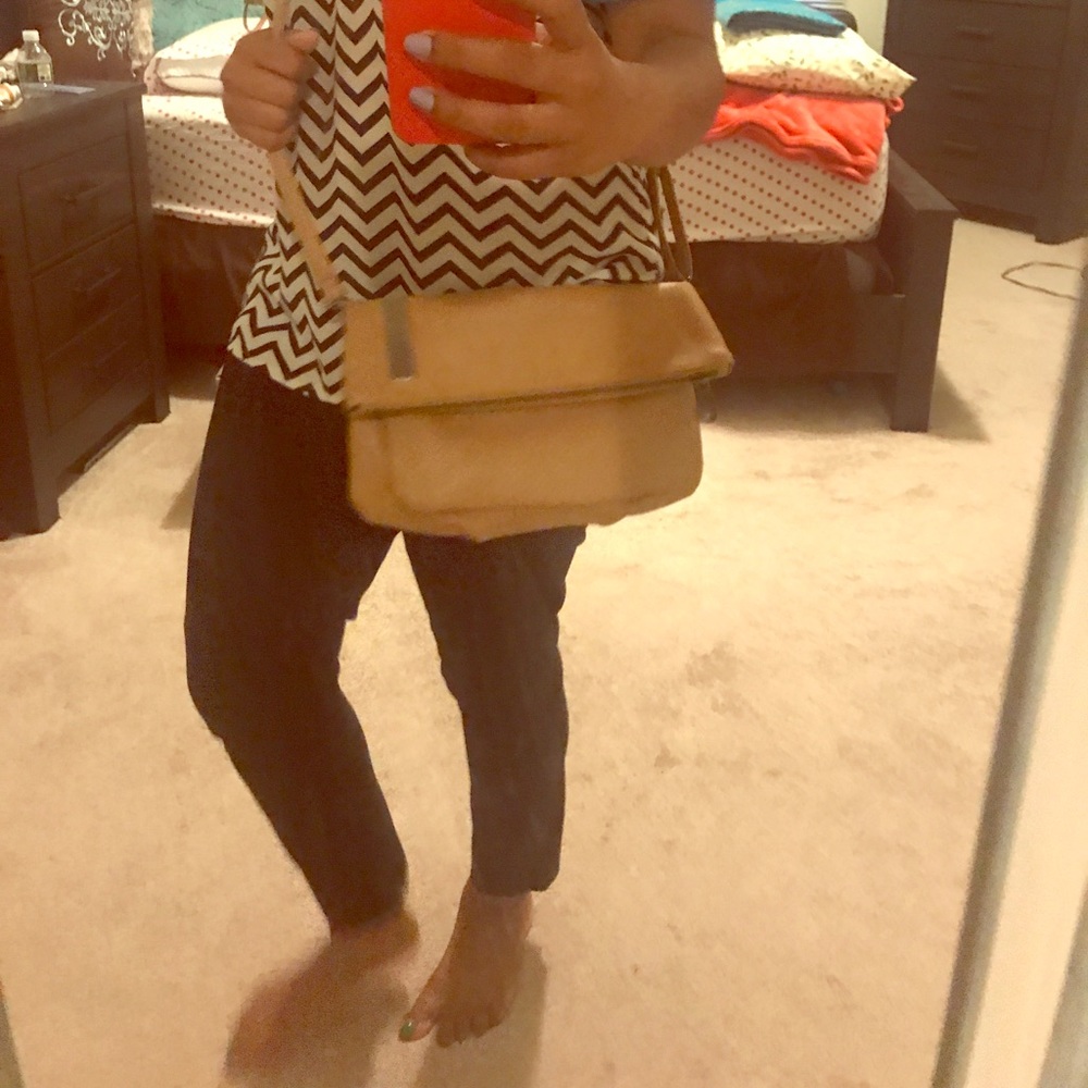 Puma beige colored sling bag