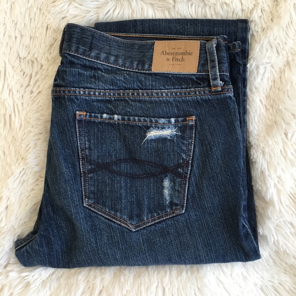 🔥FLASH SALE🔥Abercrombie_Boyfriend Straight Leg