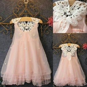 Pink Fusion Lace Dress