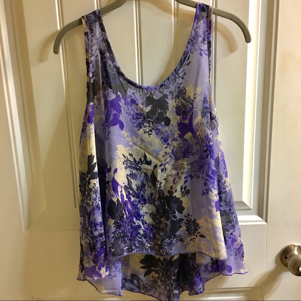 Multicolor Floral Tank