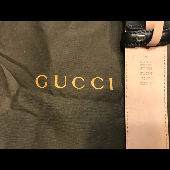 Black Guccissima Gucci Belt - Picture 4 of 6