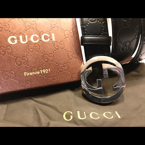 Black Guccissima Gucci Belt - Picture 5 of 6