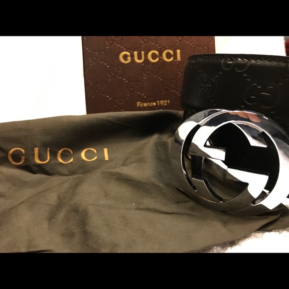 Black Guccissima Gucci Belt - Picture 6 of 6