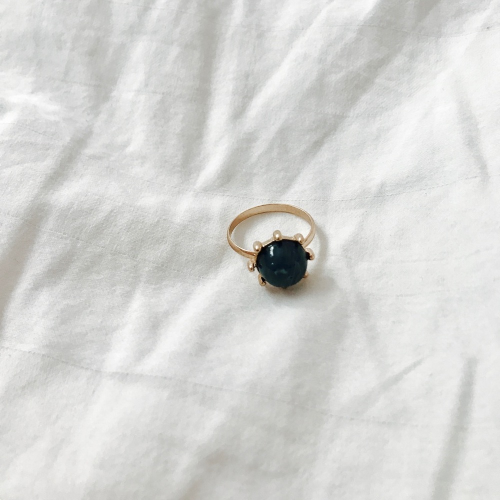 Dark Turquoise Free People Ring
