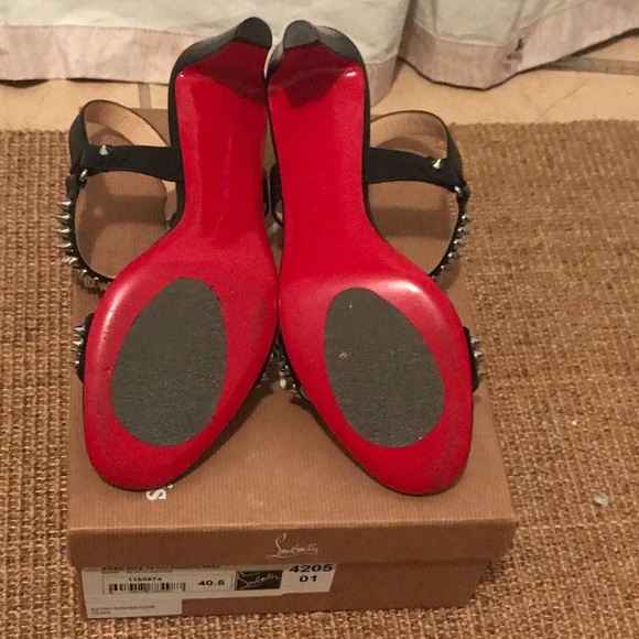 Rare Sold Out Christian Louboutin Bikee low heels - Picture 3 of 3