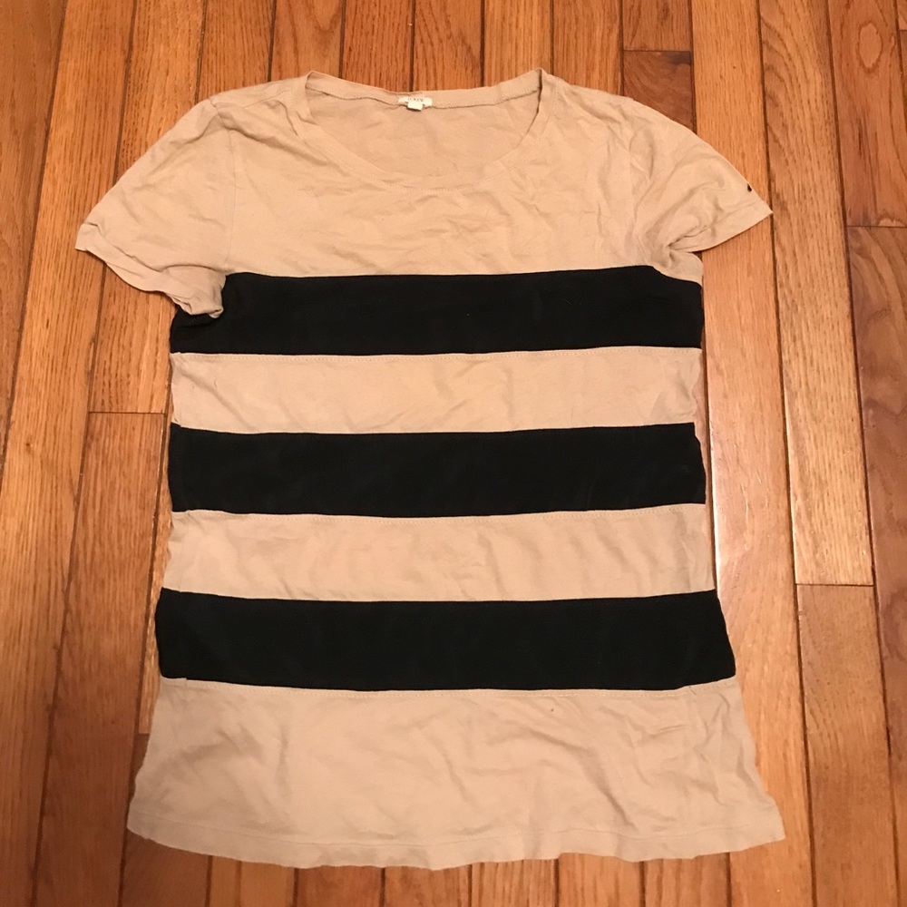 JCREW xs striped shirt