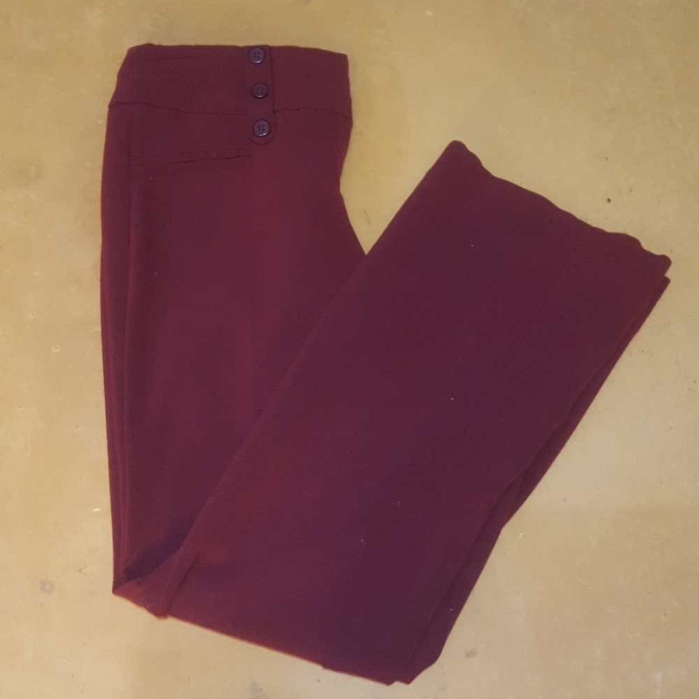 Red Dress Pants