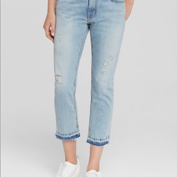 Current/ Elliott Straight Leg Jean - Picture 2 of 8