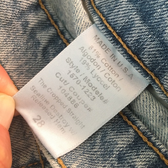 Current/ Elliott Straight Leg Jean - Picture 8 of 8