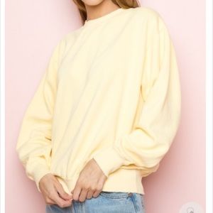 Brandy Melville Erica Sweatshirt NEW WITH TAGS