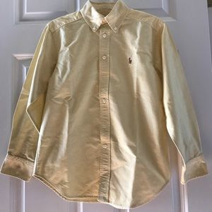 BOYS RALPH LAUREN DRESS SHIRT IN NEW CONDITION!!!!