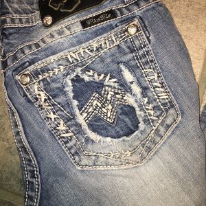 Size 27 "Miss Me" Skinny Jeans