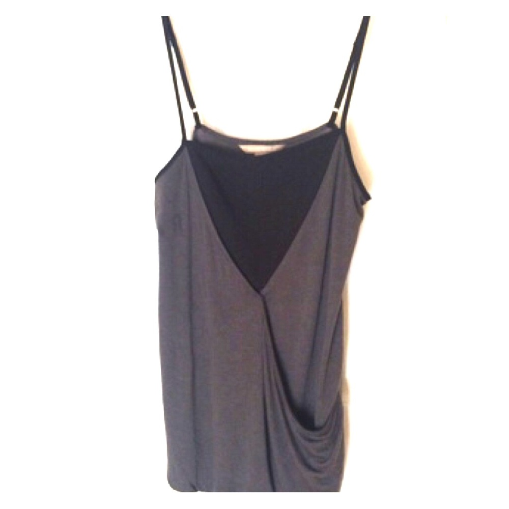 Banana Republic layered drape tank