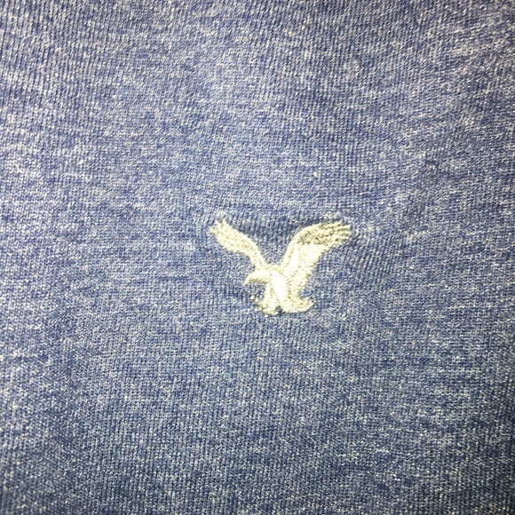 American Eagle long sleeve button T shirt Large - Picture 3 of 3