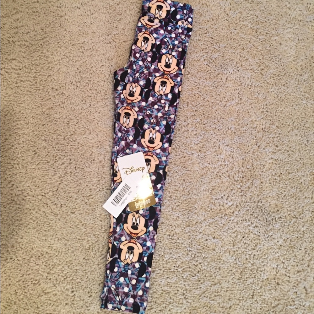 LuLaRoe Disney leggings size s/m kids