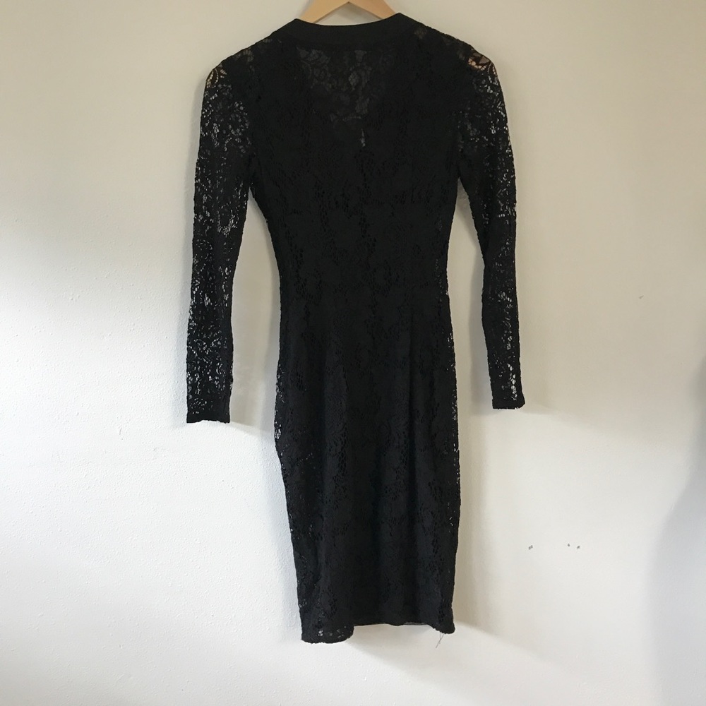 House of CB • Anchali Sheer Lace Dress - Picture 7 of 8