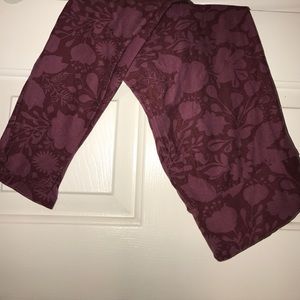 LuLaRoe OS Floral Leggings