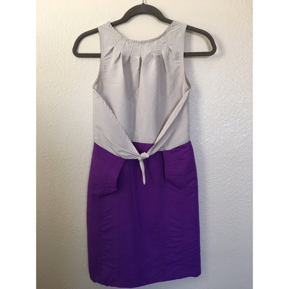Purple Dress w/ Front Wrap - Picture 1 of 3