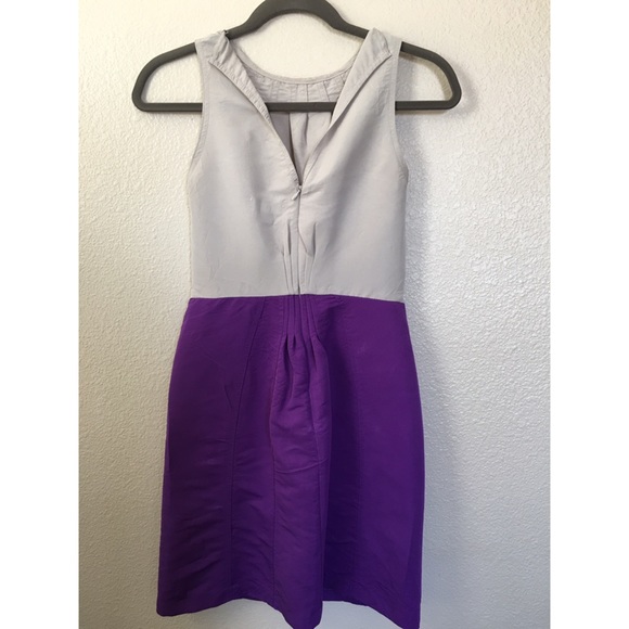 Purple Dress w/ Front Wrap - Picture 2 of 3