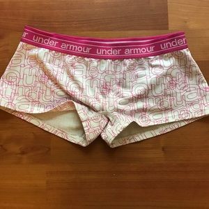 Under armour pink spandex