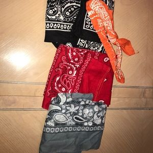 Lot of 4 urban outfitters bandanas