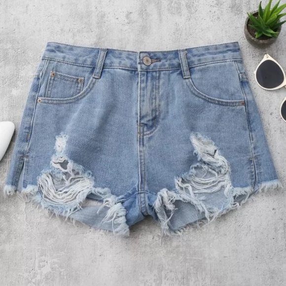 Denim Shorts - Picture 3 of 4