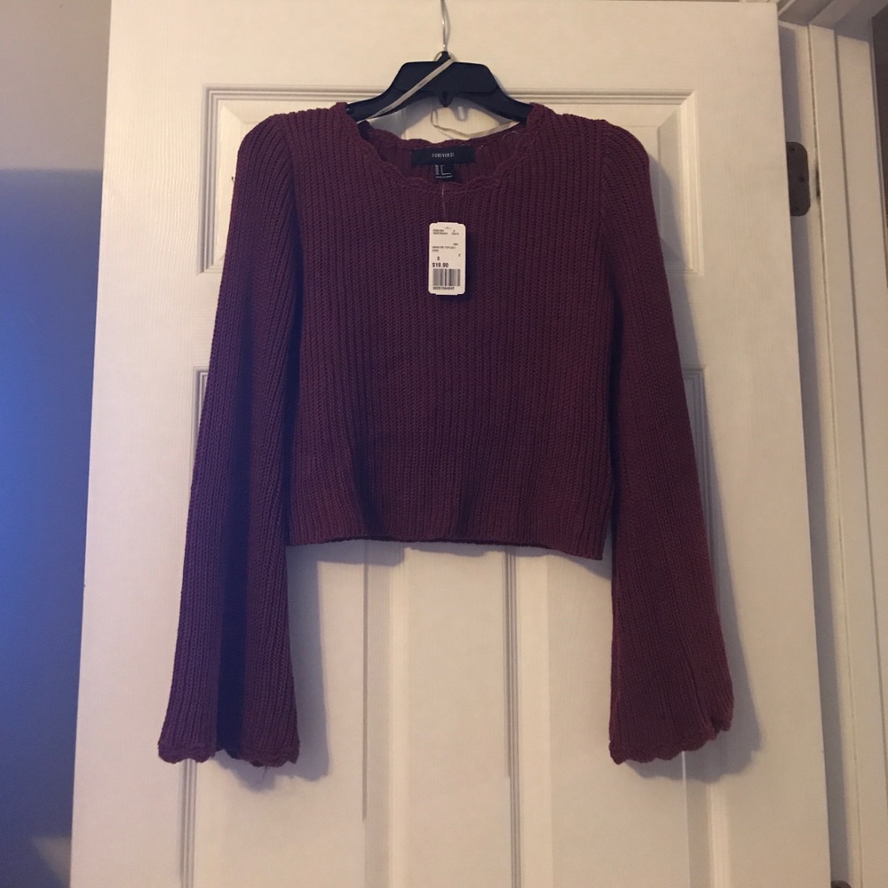 Forever 21 cropped sweater