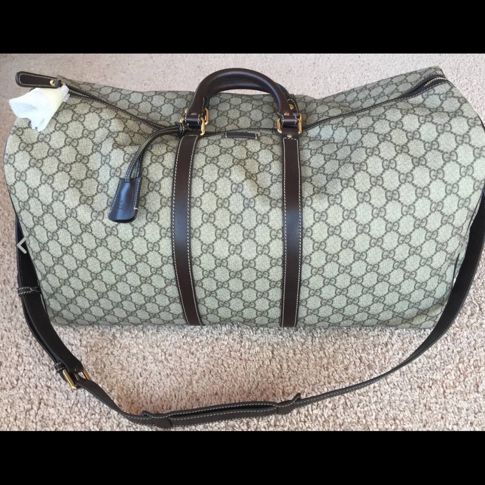Gucci GG Weekend duffle bag 55 cm with lock & keys