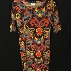 LuLaRoe Julia Dress Size Medium