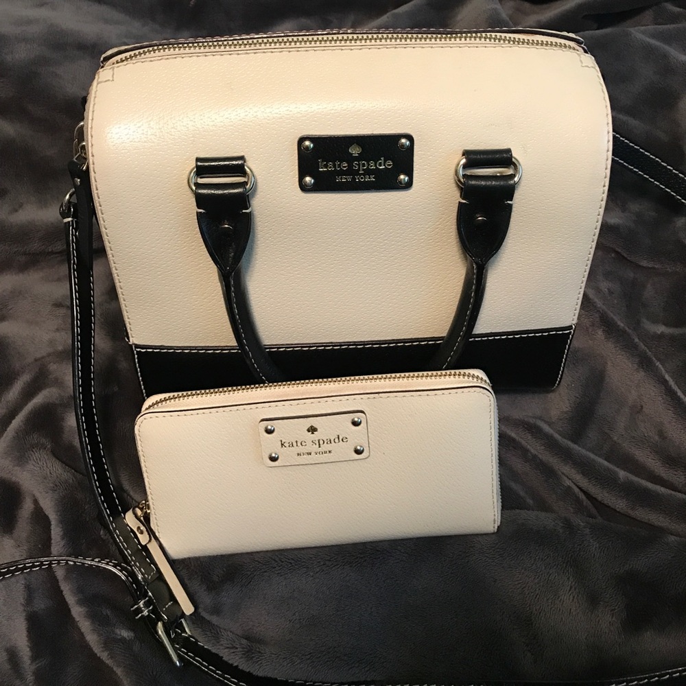 Kate spade handbag and wallet