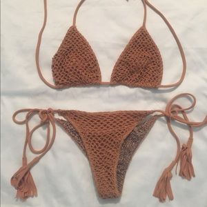 ACACIA HUMUHUMU BIKINI TOP + BOTTOM SIZE XL