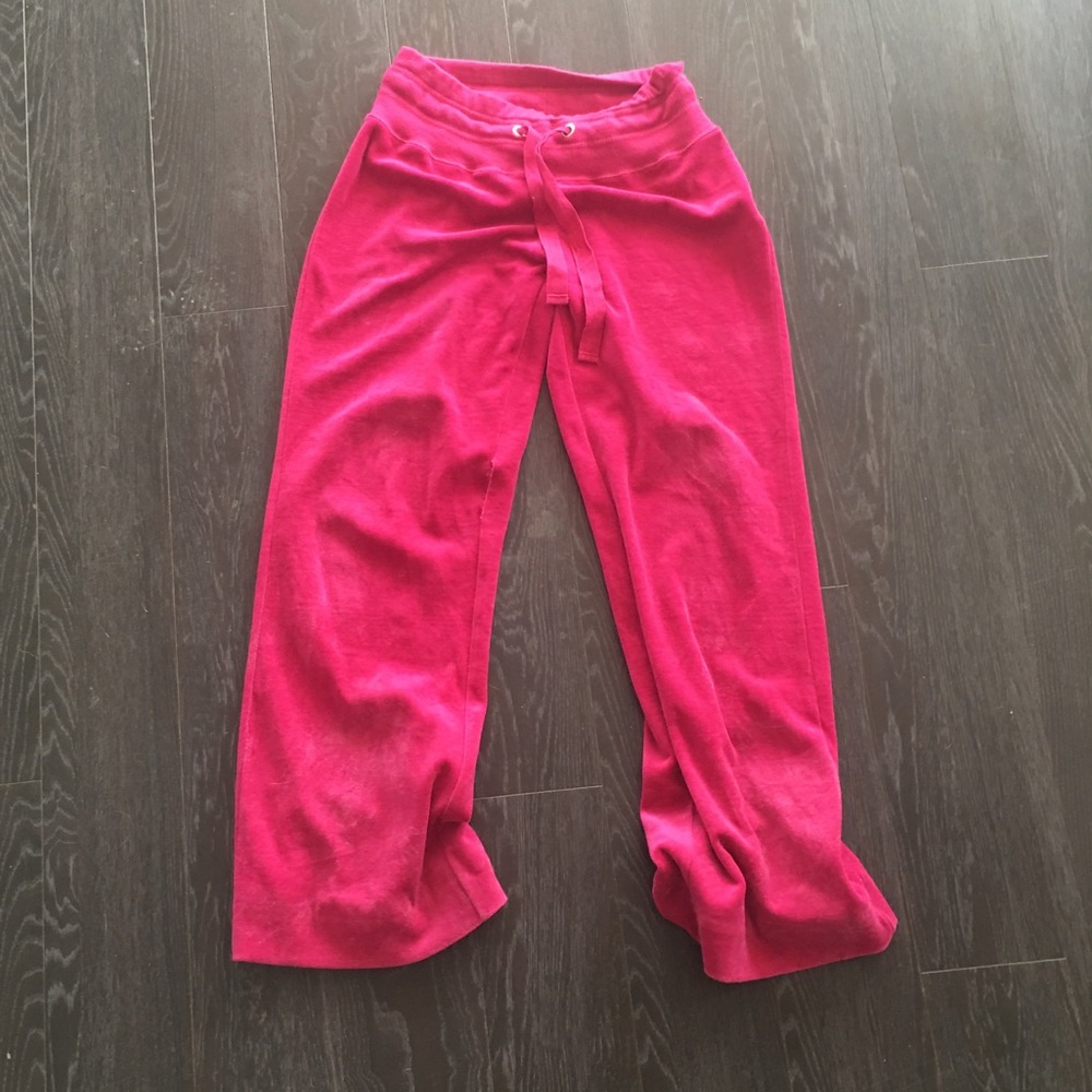 Pink sweatpants