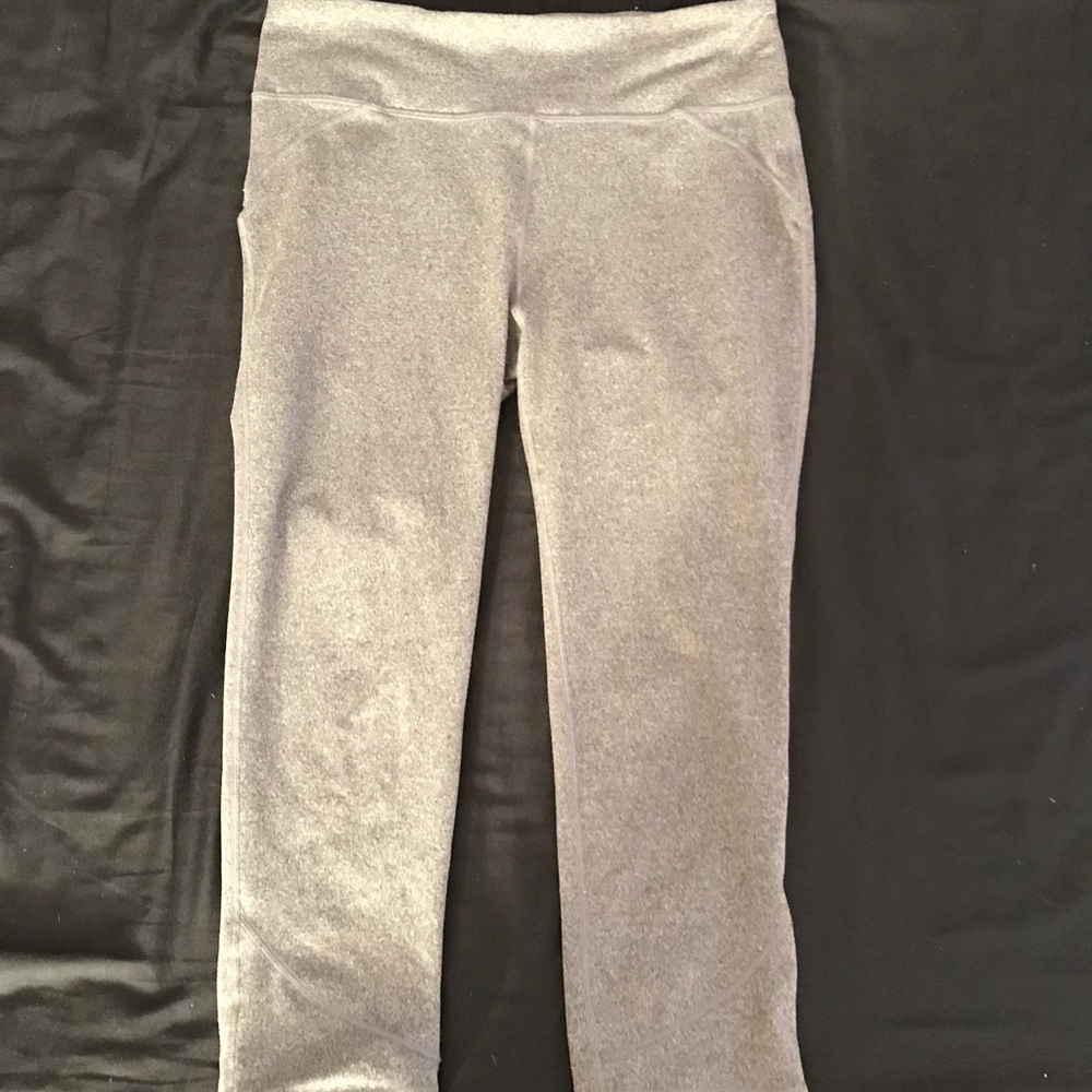 gray workout leggings