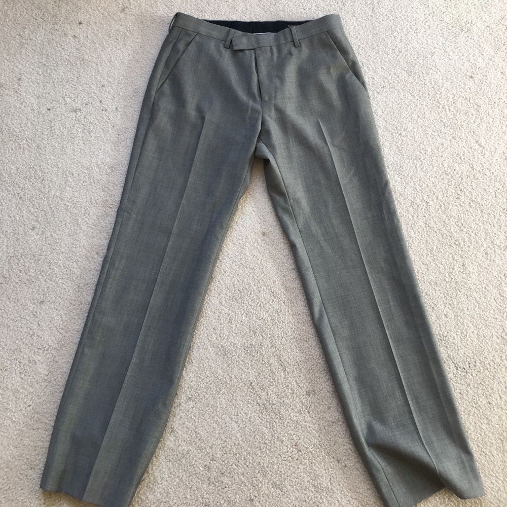Banana Republic gray dress slacks 31x30 slim