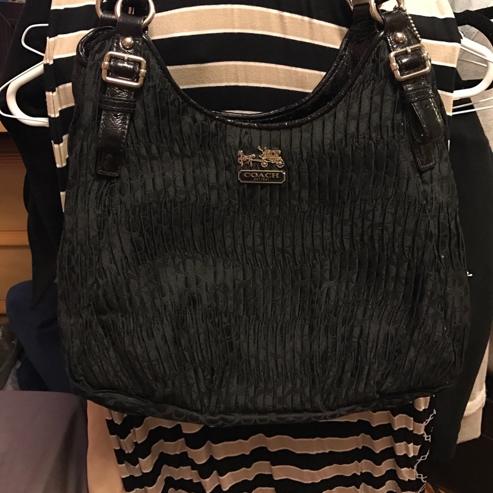 Beautiful authentic Coach black satchel