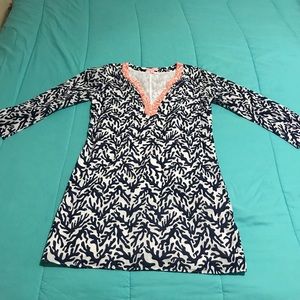 Lilly Pulitzer Beaded Tunic. Size Medium