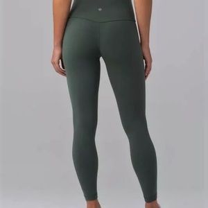 New: Align Pant Dark Forest Green