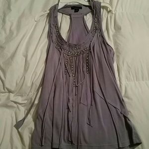 Pretty pulled tank top. Size M. Never worn.