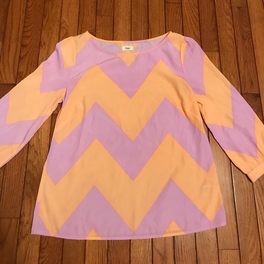 Tobi Chevron top
