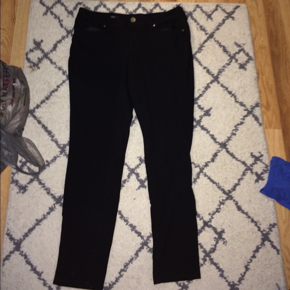 Black jeans.