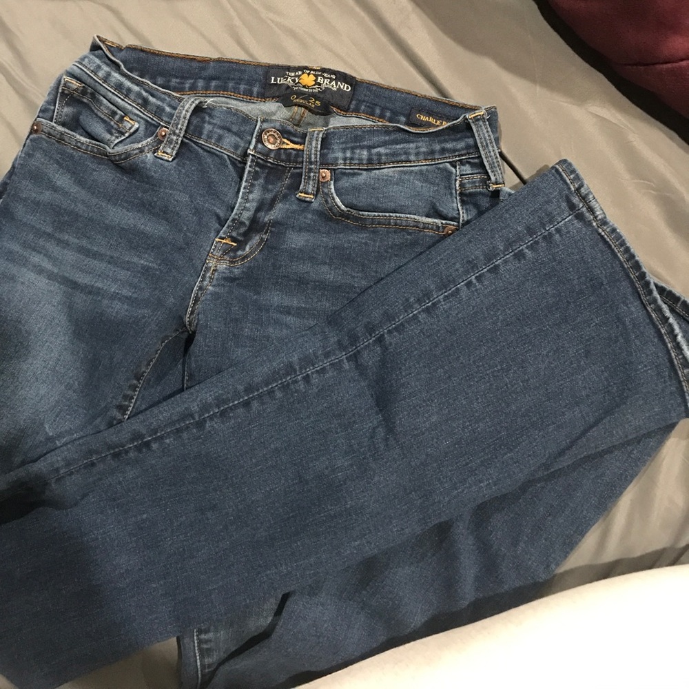 Lucky brand jeans //boot cut //0 //25 //regular