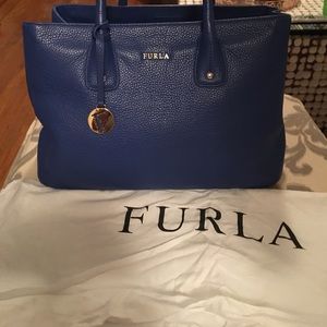 Authentic Furla leather bag