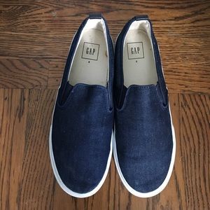 Navy Slip-Ons from Gap