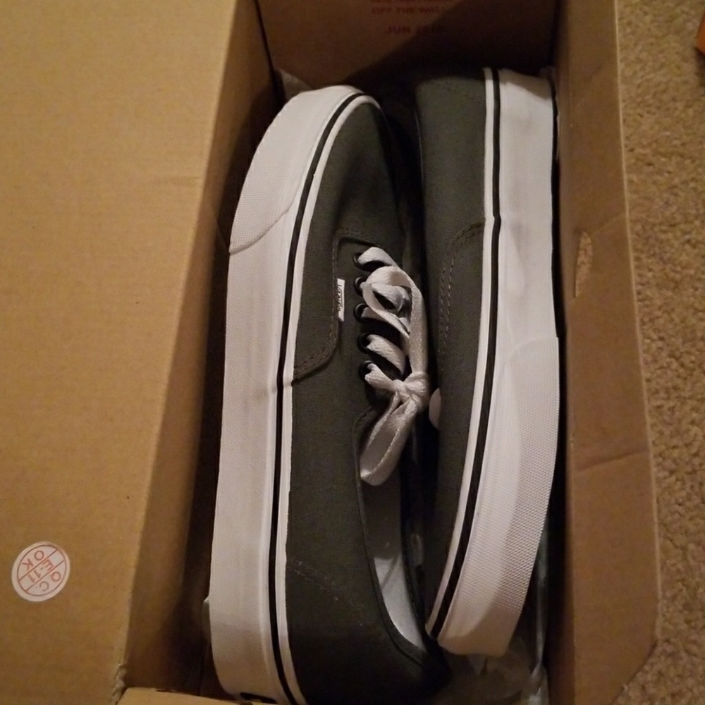 Gray Unisex Vans