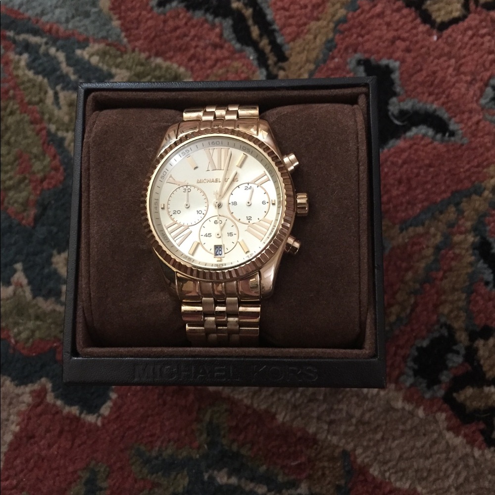 Michael Kors Lexington Chronograph Watch