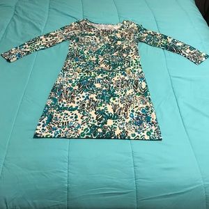 Lilly Pulitzer 3/4 Sleeve Dress. Size Small