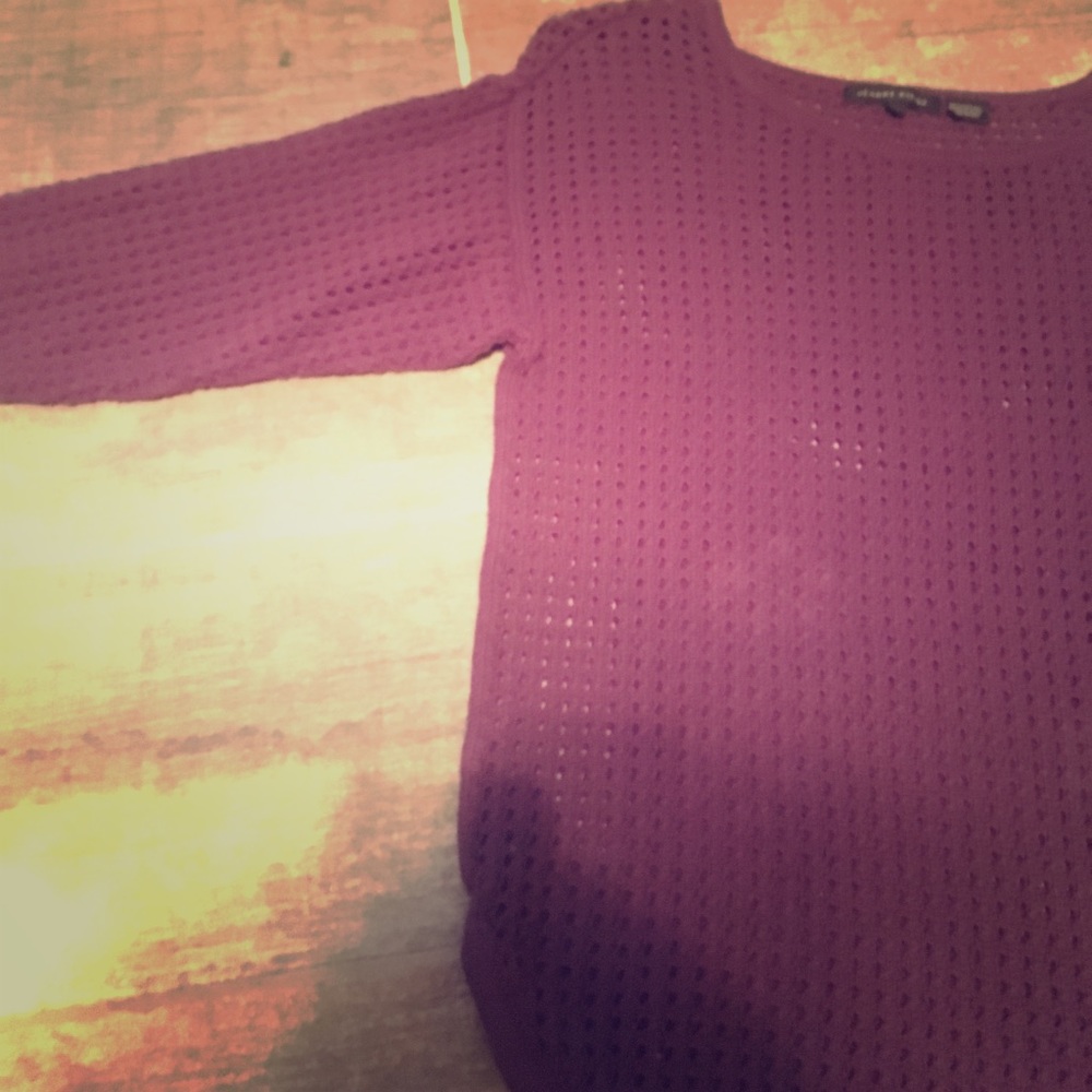 Purple sweater